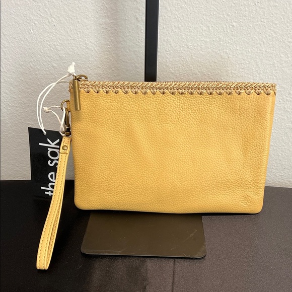 The Sak | Leather Wristlet Clutch ✨ - Picture 1 of 14